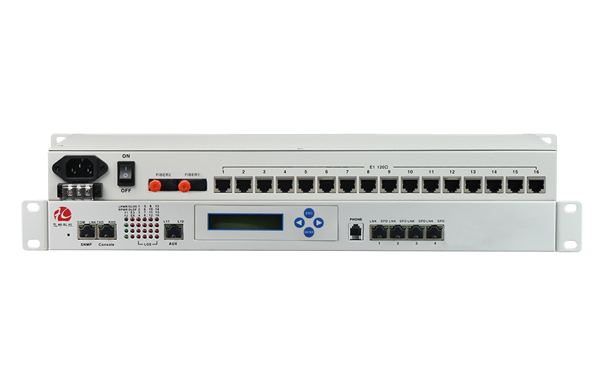 91AV看片入口科技-16E1+4xFE 物理隔离 带LCD显示 PDH九一免费看片软件