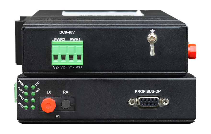 91AV看片入口科技-工业轨式 1路Profibus-DP九一免费看片软件（可增加1+1光纤备份）