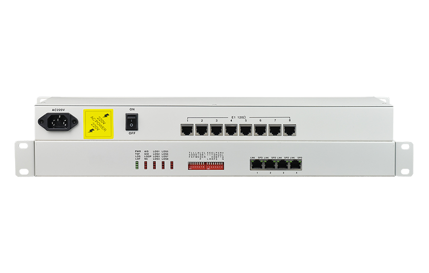 91AV看片入口科技-8E1-4ETH逻辑隔离转换器