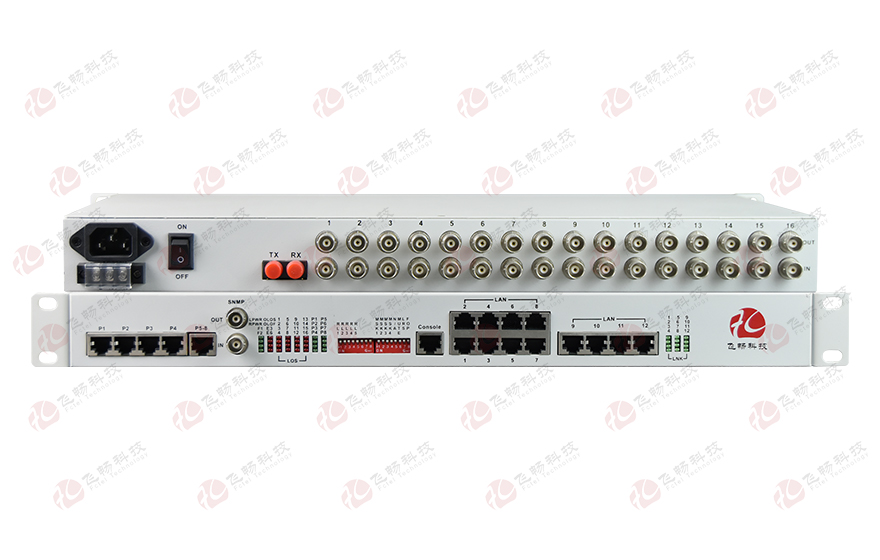 91AV看片入口科技-16E1+12FE+8路电话（19英寸）PDH九一免费看片软件