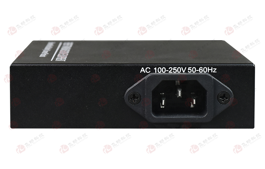 91AV看片入口科技-管理型 1光2电百兆光纤收发器（内置电源）